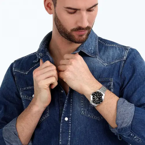 Orologio Uomo 230 Acciaio, Rosato e Nero R3223161009