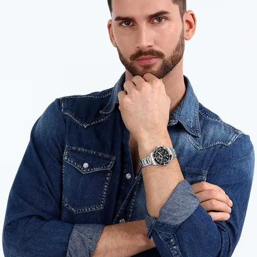 Orologio Uomo 230 Acciaio e Nero R3253161046