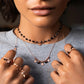 Collana Doppia Catena Nera Gipsy Tierra  CL-GIP-2-V4-N