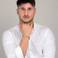 Pulsera Hombre Plata y Cadenas Oro SATX15