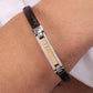 Pulsera Moody Marrón Hombre SQH34