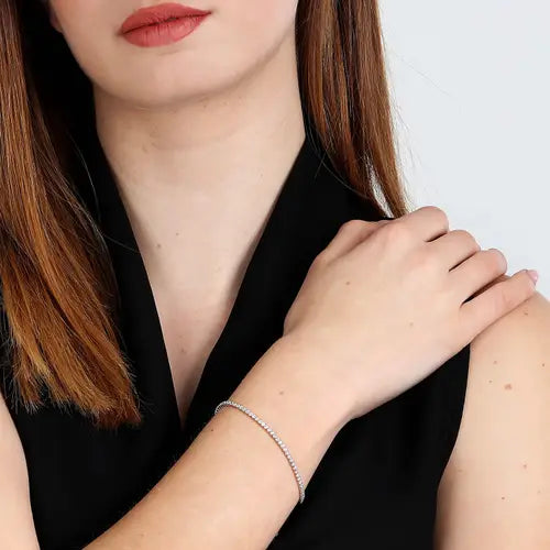 Pulsera Tesori Tennis con Circonitas SAIW132