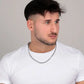 Collar Hombre Cadenas Plata SATX13