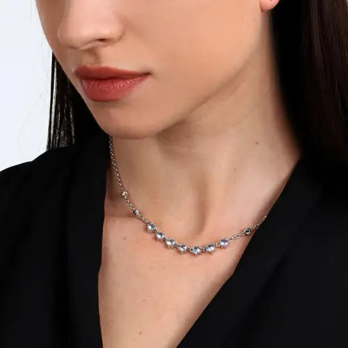 Collar Colores con Cristales Azules SAVY14