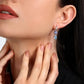 Pendientes Colores con Circonitas Celestes y Azules SAVY24