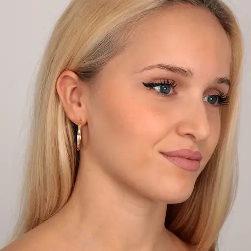 Pendientes Criollo Dorado SAUP09