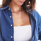 Collar rosa satinado 000EXH5014000