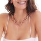 Collar rosa satinado 000EXH5014000