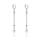 Orecchini Argentati con Perle Bianche 000EXO4431000