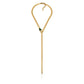 Collier Dorata con Serpente Verde 008EXH0014000