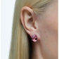 Orecchini a Lobo Gema Rosa Goccia 5614455
