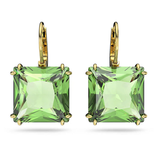 Pendientes Golden Millenia con Cristales Verdes 5636564