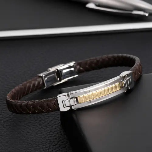 Bracciale Uomo Moody Marrone SQH34