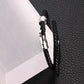 Pulsera Moody Black and Steel SQH37 para hombre