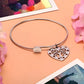 Pulsera semirrígida Corazón Talismanes SAQE34