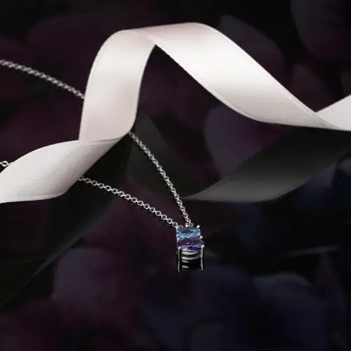 Collar Colores con Cristales Azur y Azul SAVY15