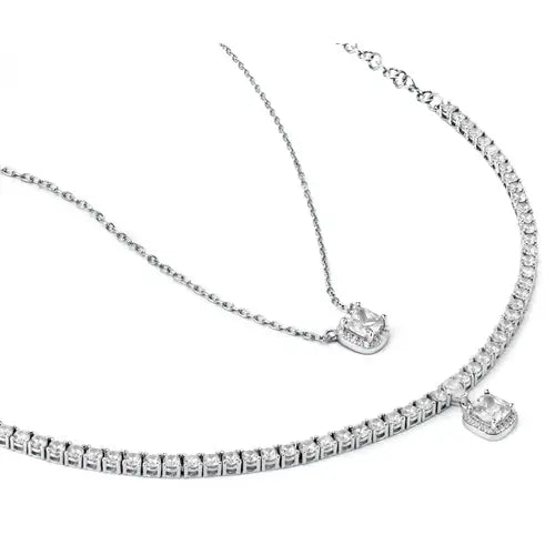 Collar Tesori de Plata con Circonitas SAIW107