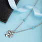 Collar Valentina Albero con Perlas Celestes SATQ11