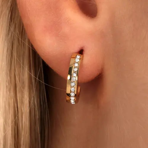Pendientes Criollo Dorado SAUP05