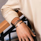 Pulsera de Hombre con Trenza Redonda Arena BR-U02 M5 TS