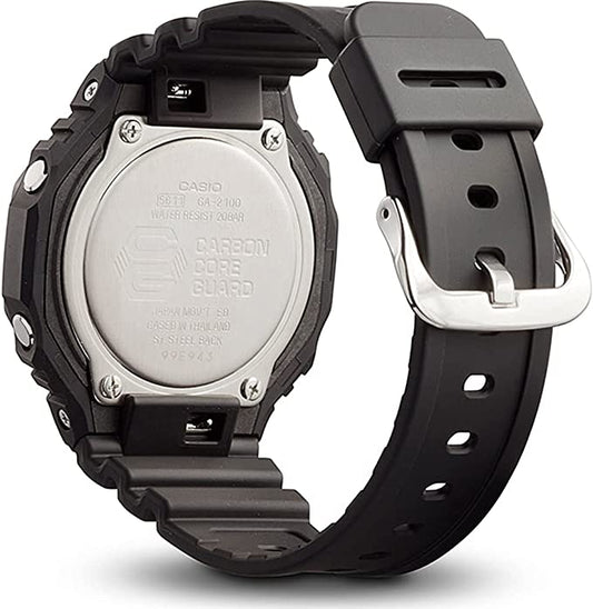 Reloj para hombre G-Shock negro y verde GA-2100SU-1AER