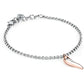 Bracciale Istanti con Cornetto Rosato SAVZ11
