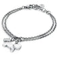 Bracciale Mascotte con Cane e Cuore SAVL14