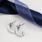 Pendientes Criollo Acero SAUP04