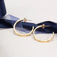 Pendientes Criollo Dorado SAUP09