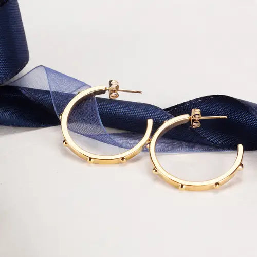 Pendientes Criollo Dorado SAUP09