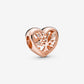 Charm Openwork Cuore con Albero della Famiglia 788826C01