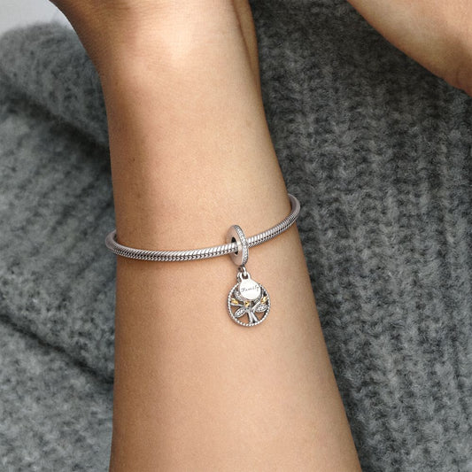 Charm Moments Pendente Albero della Famiglia 791728CZ