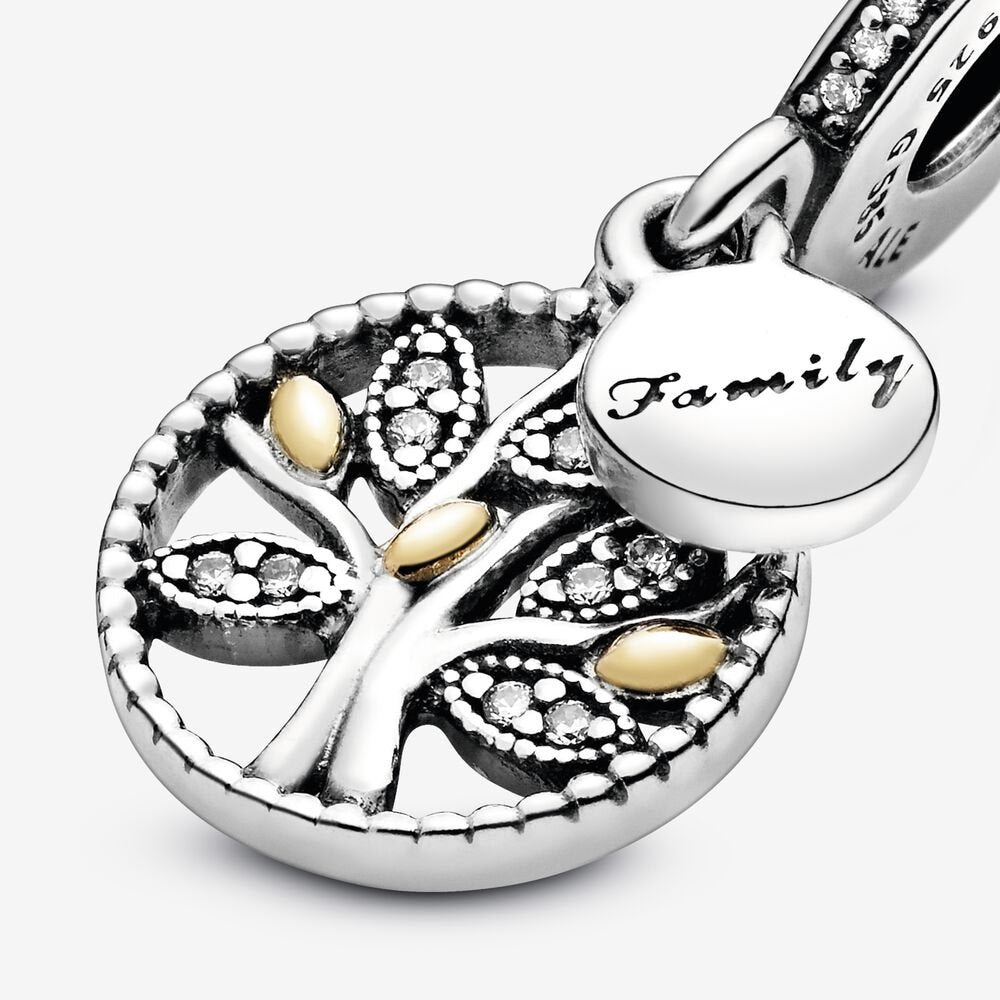 Charm Moments Pendente Albero della Famiglia 791728CZ