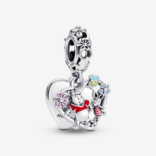 Disney Charm Winnie the Pooh con Piglet 792214C01 