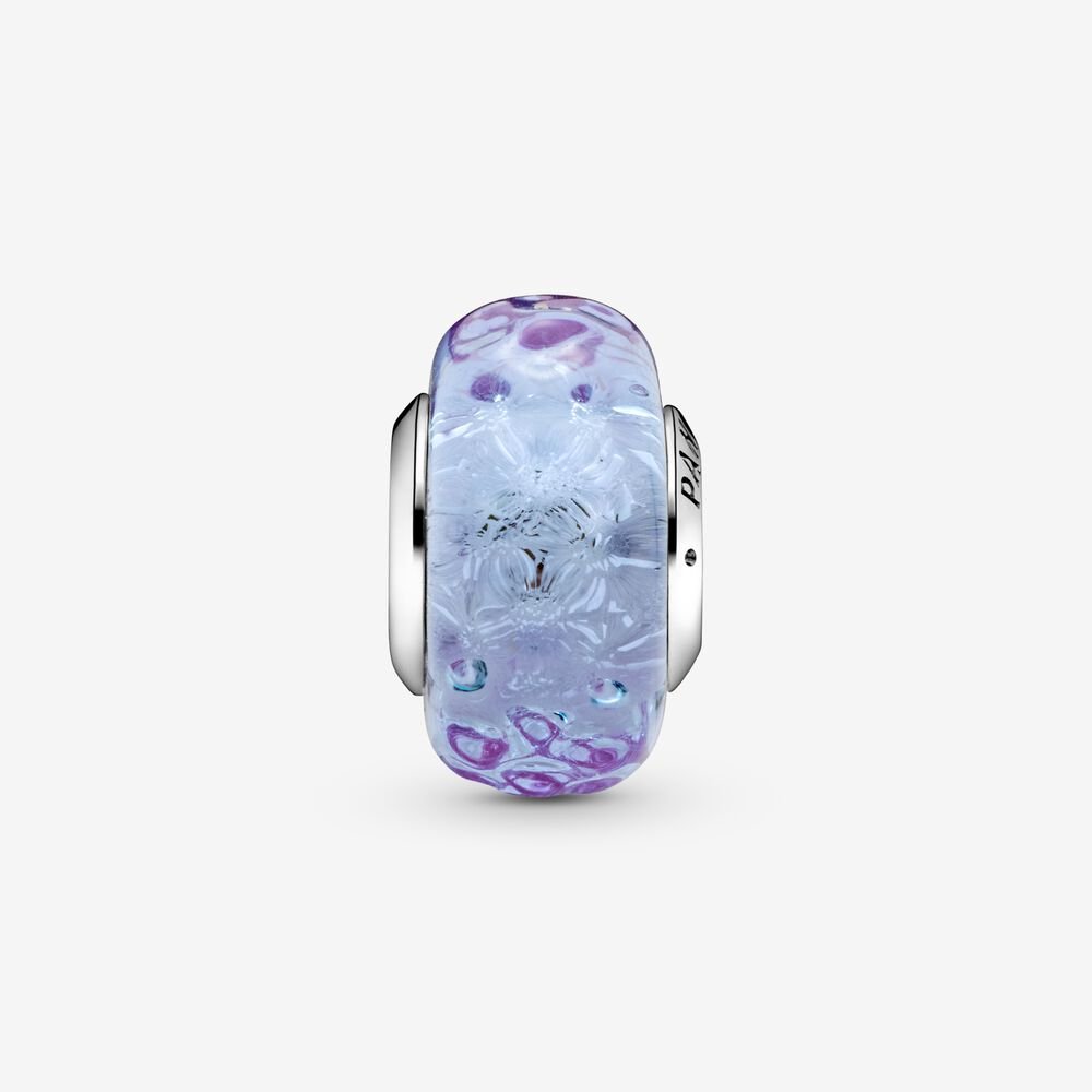 Charm Vetro di Murano Lavanda 798875C00