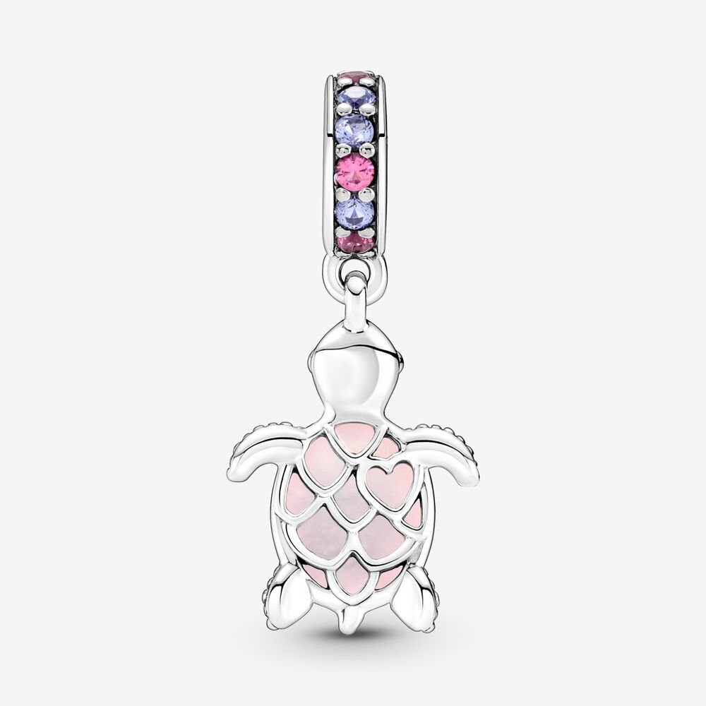 Charm Tartaruga Marina Rosa 798939C02