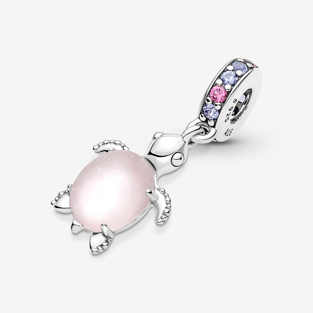 Charm Tartaruga Marina Rosa 798939C02