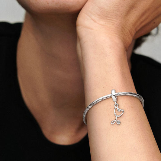 Charm Pendente Stetoscopio Cuore 799072C01