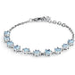 Bracciale Colori con Cristalli Azzurri SAVY20