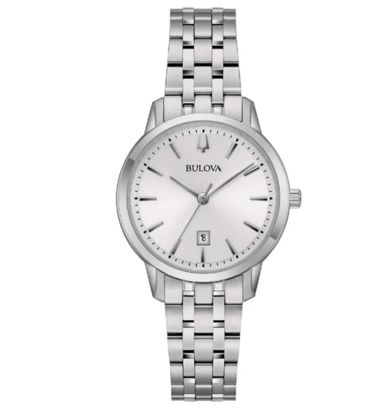 Reloj Mujer Sutton Acero y Blanco 96M165