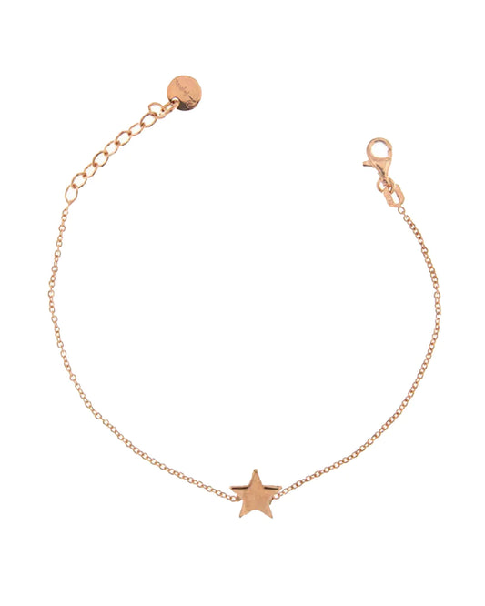 Pulsera I Sogni Son Desideri Star Domed Pink BR-002 CAT STE