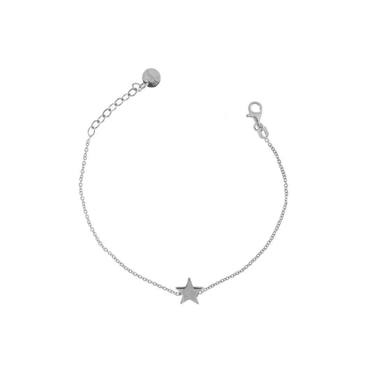 Bracciale I Sogni Son Desideri Stella Bombato Rodiato BR-002 CAT STE RH