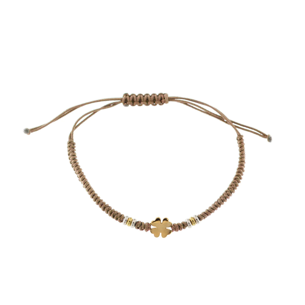 Pulsera Arena Trébol de Cuatro Hojas BR-U02 M1 TS