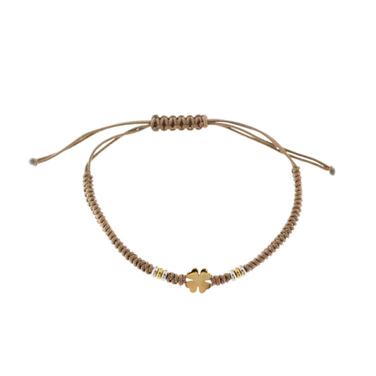Bracciale Quadrifoglio Sabbia BR-U02 M1 TS