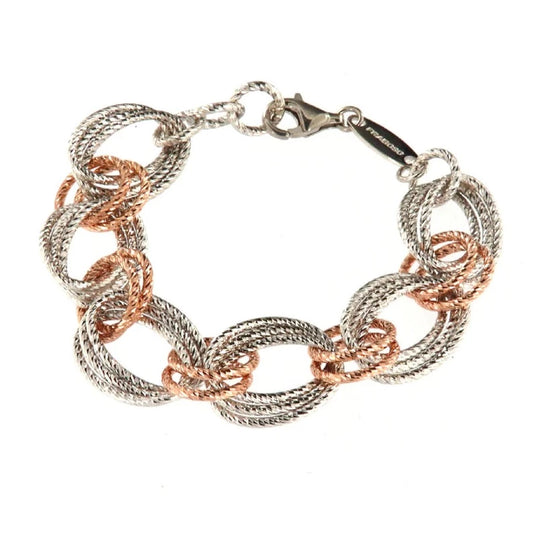 Bracciale Argentato e Rosato BR03120BC