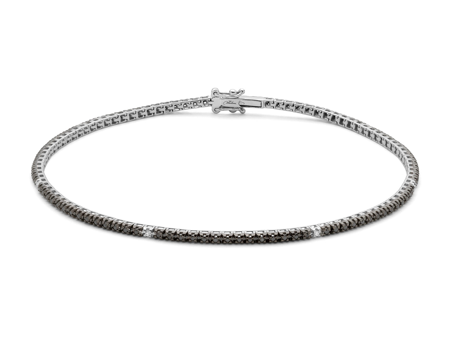 Bracciale Con Diamanti Neri BRD863-047NB