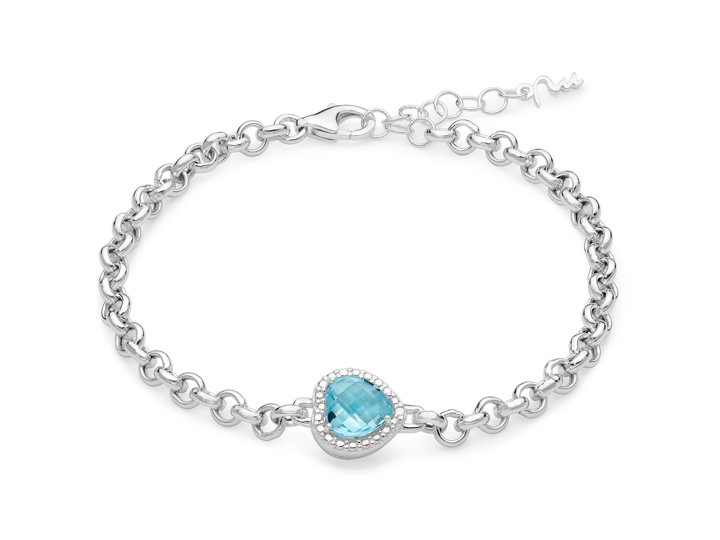 Pulsera Gemma Del Cielo Corazón Topacio BRD908