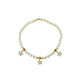 Pulsera Perla Elástica 3 Estrellas BRZ-013 M1 AU