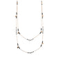 Collana Doppia Catena Nera Gipsy Tierra  CL-GIP-2-V4-N