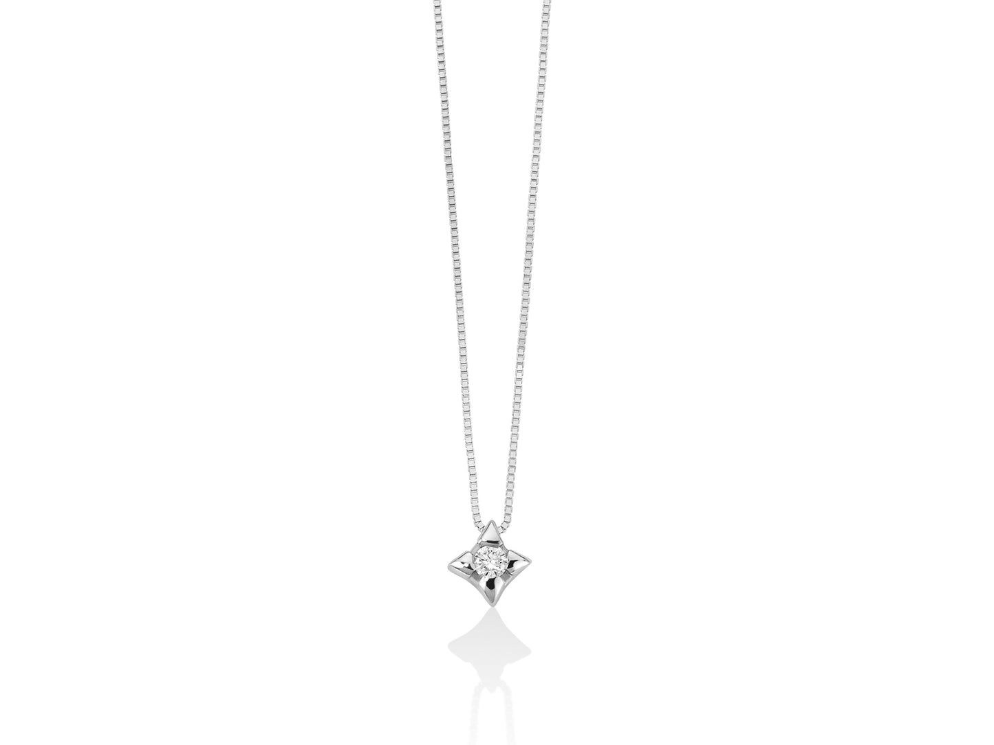 Collier Diamante 0,03Ct Stellina CLD2937-003G7X